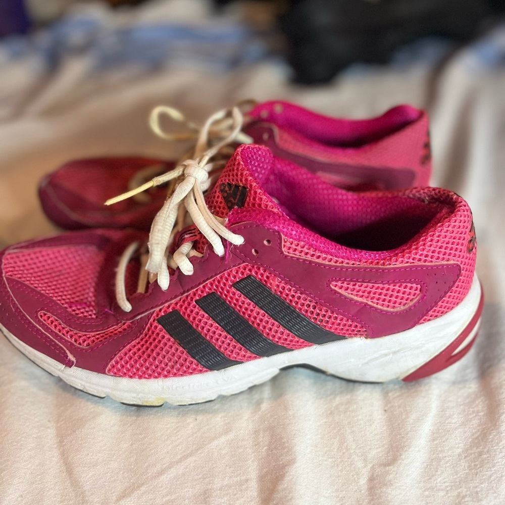 Y2K Adidas Fuchsia Athletic Sneakers